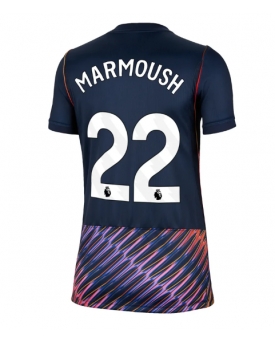 Tottenham Hotspur Omar Marmoush #22 Maglia Gara Trasferta Repliche 2026-27 Donna Maniche Corte Tottenham Hotspur Omar Marmoush #22 Maglia Gara Trasferta Repliche 2026-27 Donna Maniche Corte